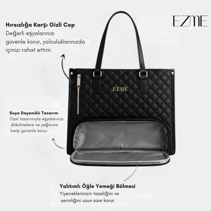 EZME™ Vitaria - Şık Yemek Saklama Bölmeli Kadın Çantası