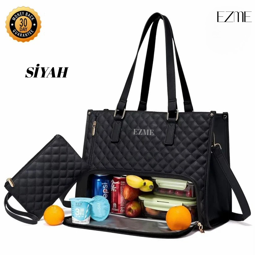 EZME™ Vitaria - Şık Yemek Saklama Bölmeli Kadın Çantası