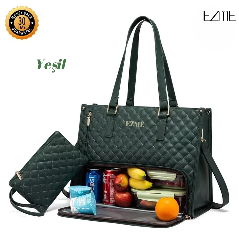 EZME™ Vitaria - Şık Yemek Saklama Bölmeli Kadın Çantası